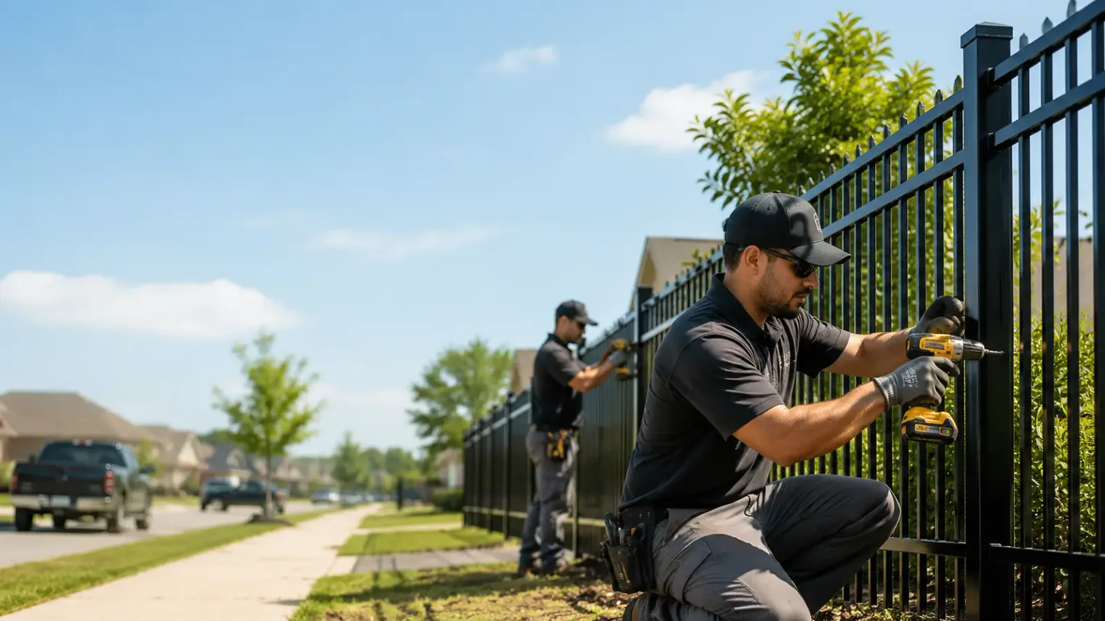 Metal Fence Installation in Okemos, MI